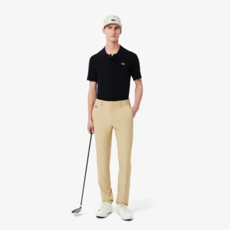 Herre-golfgenser med korte ermer og polokrage