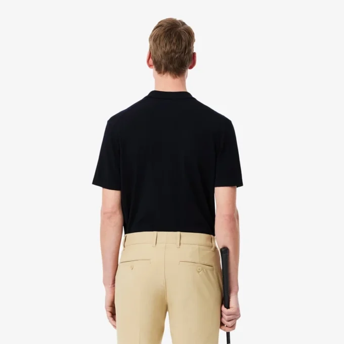Herre-golfgenser med korte ermer og polokrage
