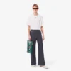 Herre-jeans med bred benvidde og selvedge