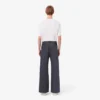 Herre-jeans med bred benvidde og selvedge