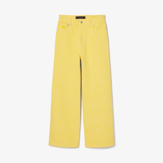 Herre-jeans med vid ben fra catwalken