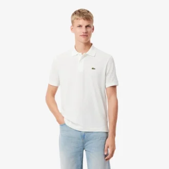 Herre L.12.12 Light Piqua-poloskjorte med klassisk passform