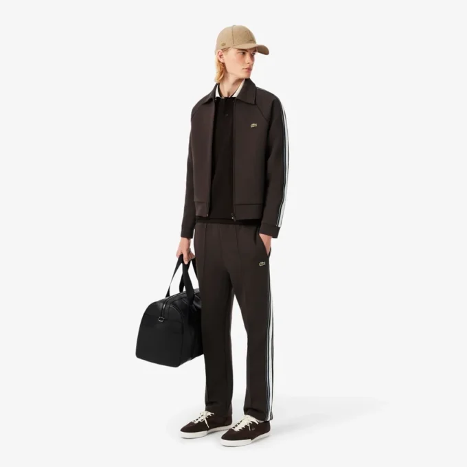 Herre Made in France Classic Fit Stripe Collar Pologensere