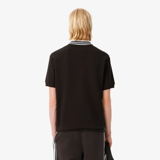 Herre Made in France Classic Fit Stripe Collar Pologensere