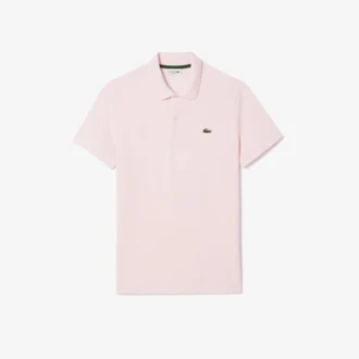 Herre-poloskjorte i bomull og polyester med vanlig passform