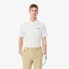 Herre-poloskjorte med UV-beskyttelse og normal passform