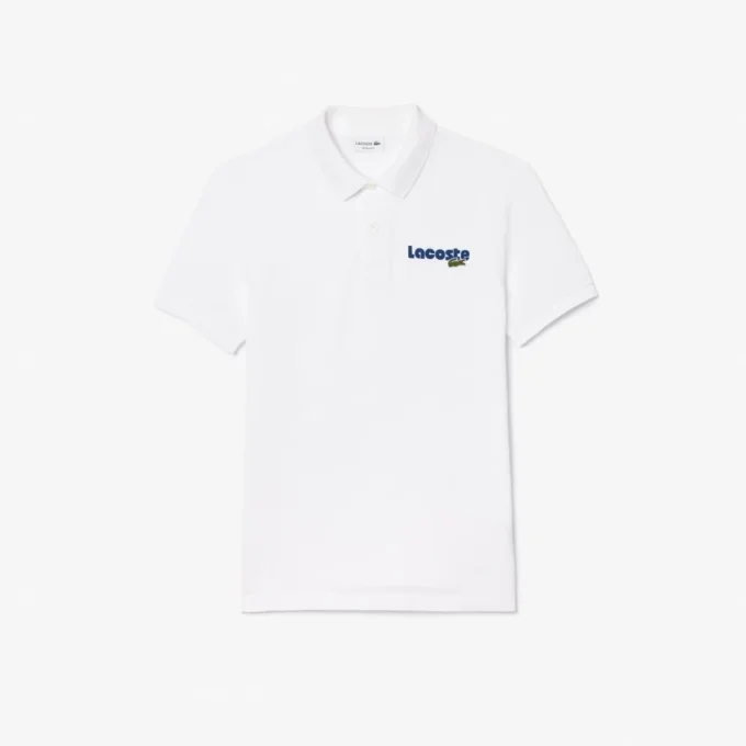 Herre Regular Fit L.12.12 Pologenser med vasket effekt