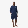 Herre-shorts i fleece med rett passform