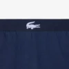 Herre-shorts i fleece med rett passform