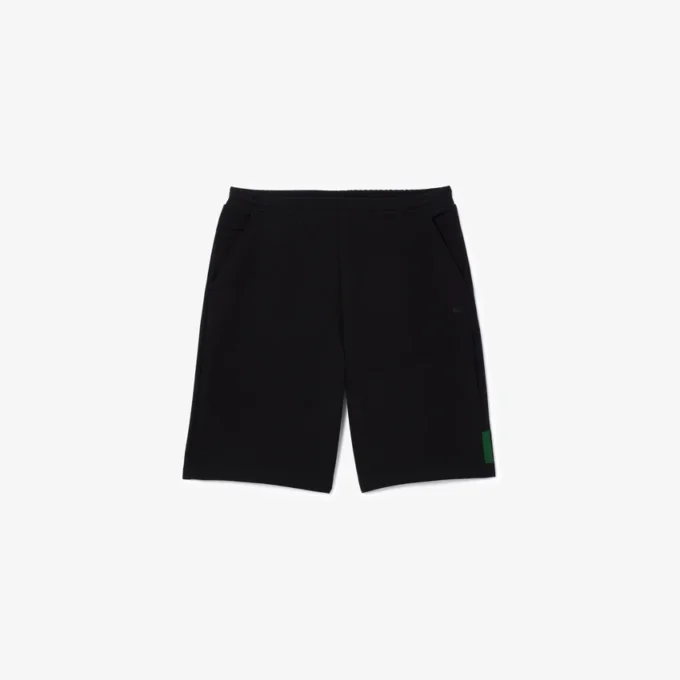 Herre-shorts i stretchbomull med normal passform