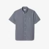 Herre-skjorte med korte ermer og vanlig passform i gingham