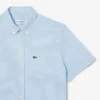 Herre-skjorte med korte ermer og vanlig passform i gingham