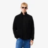 Herre-sweatshirt i dobbeltsidig jersey med glidelås