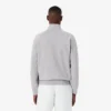 Herre-sweatshirt i dobbeltsidig jersey med glidelås