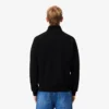 Herre-sweatshirt i dobbeltsidig jersey med glidelås