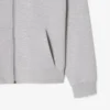 Herre-sweatshirt i dobbeltsidig jersey med glidelås