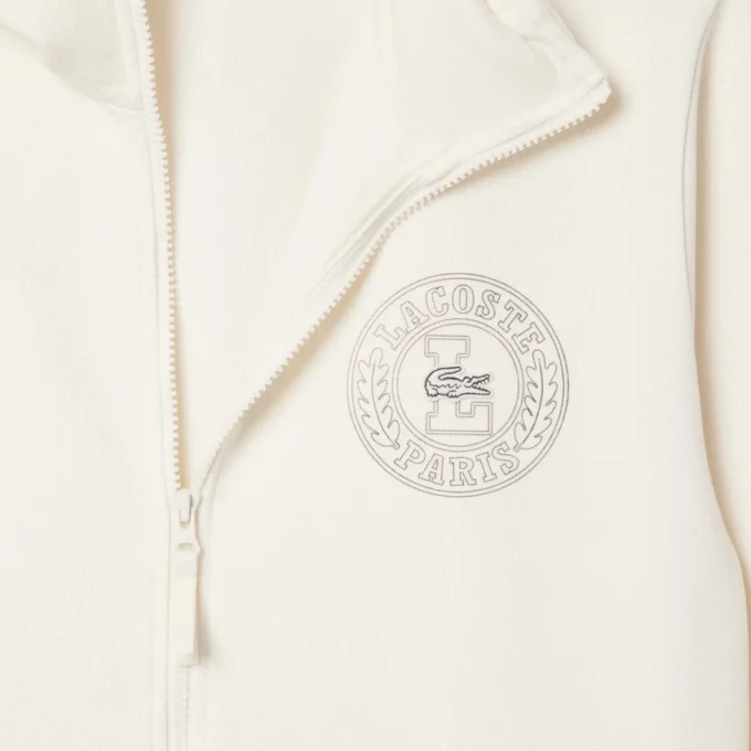 Herre-sweatshirt med glidelås i klassisk passform
