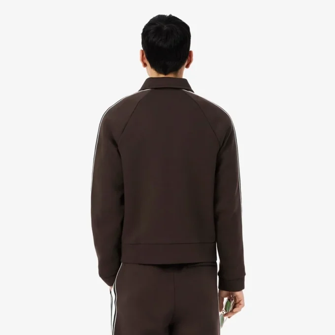 Herre-sweatshirt med glidelås, produsert i Frankrike
