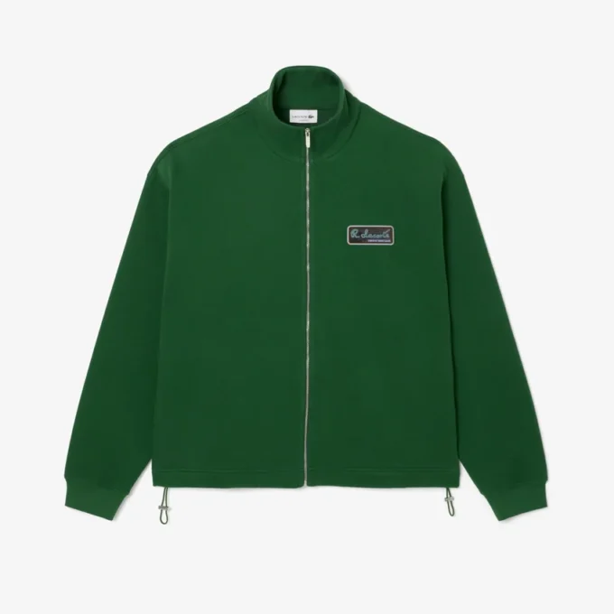 Herre-sweatshirt med løs passform og signaturmerke
