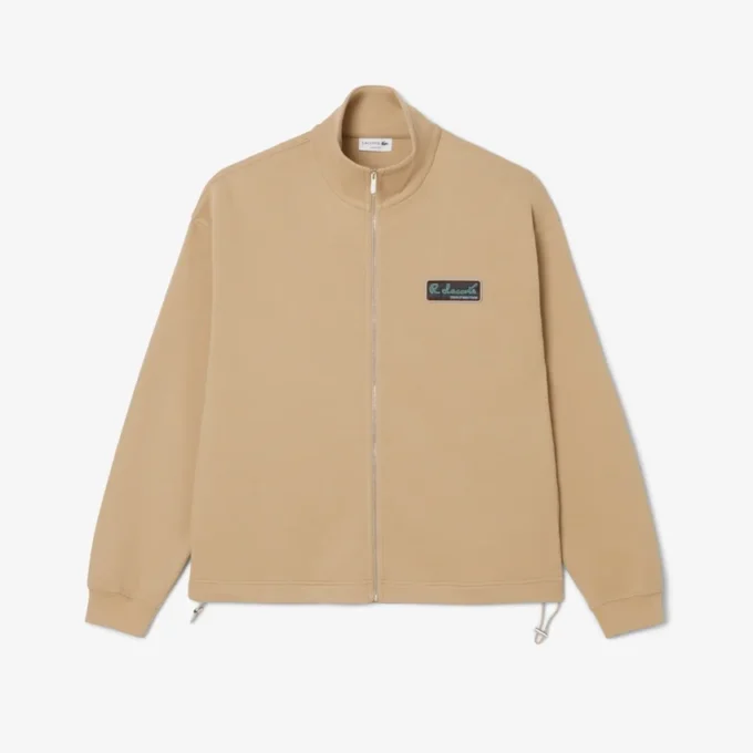 Herre-sweatshirt med løs passform og signaturmerke