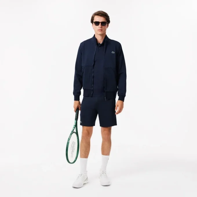 Herre-tennis-polo i jersey med regular fit og Ultra Dry-teknologi