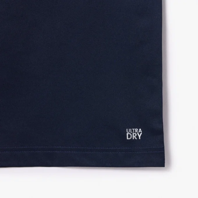 Herre-tennis-polo i jersey med regular fit og Ultra Dry-teknologi