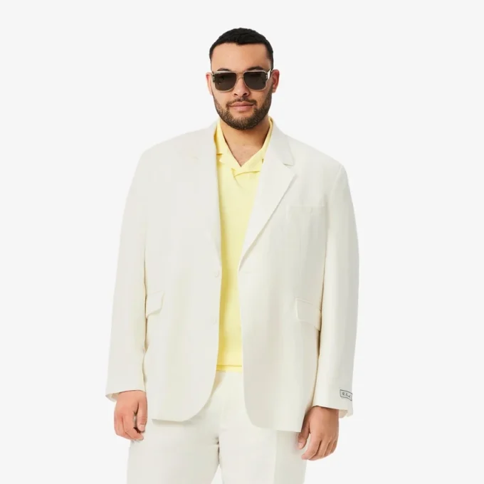 Herreblazer i linblanding