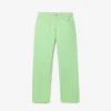 Herrejeans i bomullsdenim med rett ben