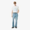 Herrejeans i løs passform med 5 lommer