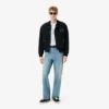 Herrejeans i løs passform med 5 lommer
