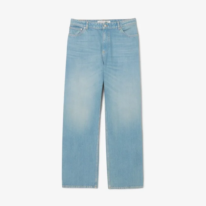 Herrejeans i løs passform med 5 lommer