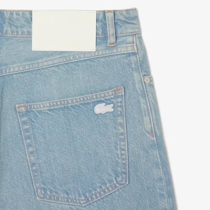 Herrejeans i løs passform med 5 lommer
