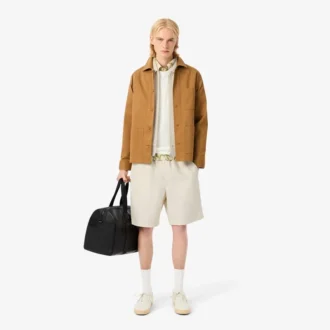 Herreshorts i ullblanding med normal passform