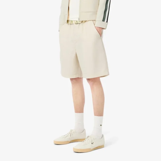 Herreshorts i ullblanding med normal passform