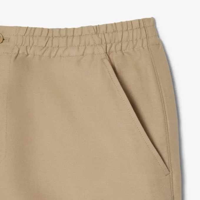 Herreshorts i ullblanding med normal passform