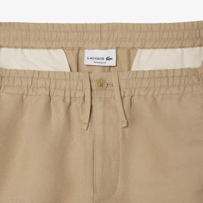 Herreshorts i ullblanding med normal passform