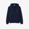 Hettegenser i bomullsfleece for menn