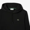 Hettegenser i bomullsfleece for menn