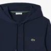 Hettegenser i bomullsfleece for menn