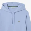 Hettegenser i bomullsfleece for menn