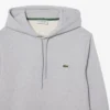 Hettegenser i bomullsfleece for menn