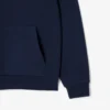 Hettegenser i bomullsfleece for menn