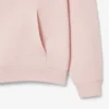 Hettegenser i fleece med trykk for menn