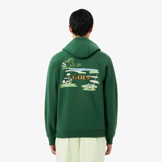 Hettegenser med golfmotiv