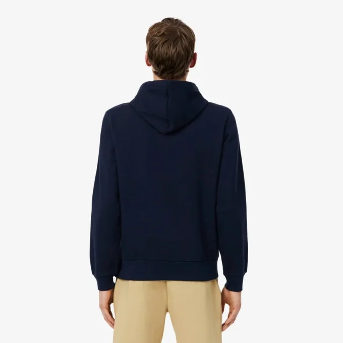 Hettegenser med logo-stripe og glidelås