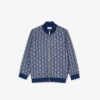 Høyhalset Paris-monogram-Sweatshirt for barn med glidelås