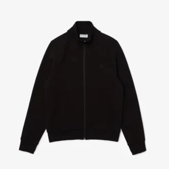 Høyhalset sweatshirt med glidelås for menn