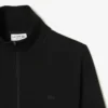 Høyhalset sweatshirt med glidelås for menn