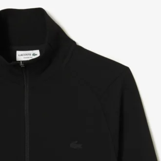 Høyhalset sweatshirt med glidelås for menn