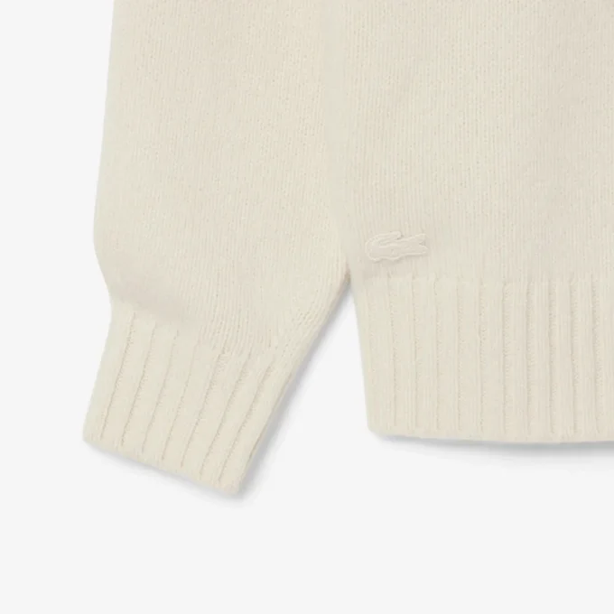 Intarsia-genser i ull for menn